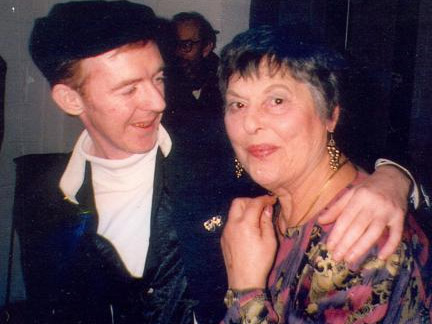 Agnes with Phil Chevron
